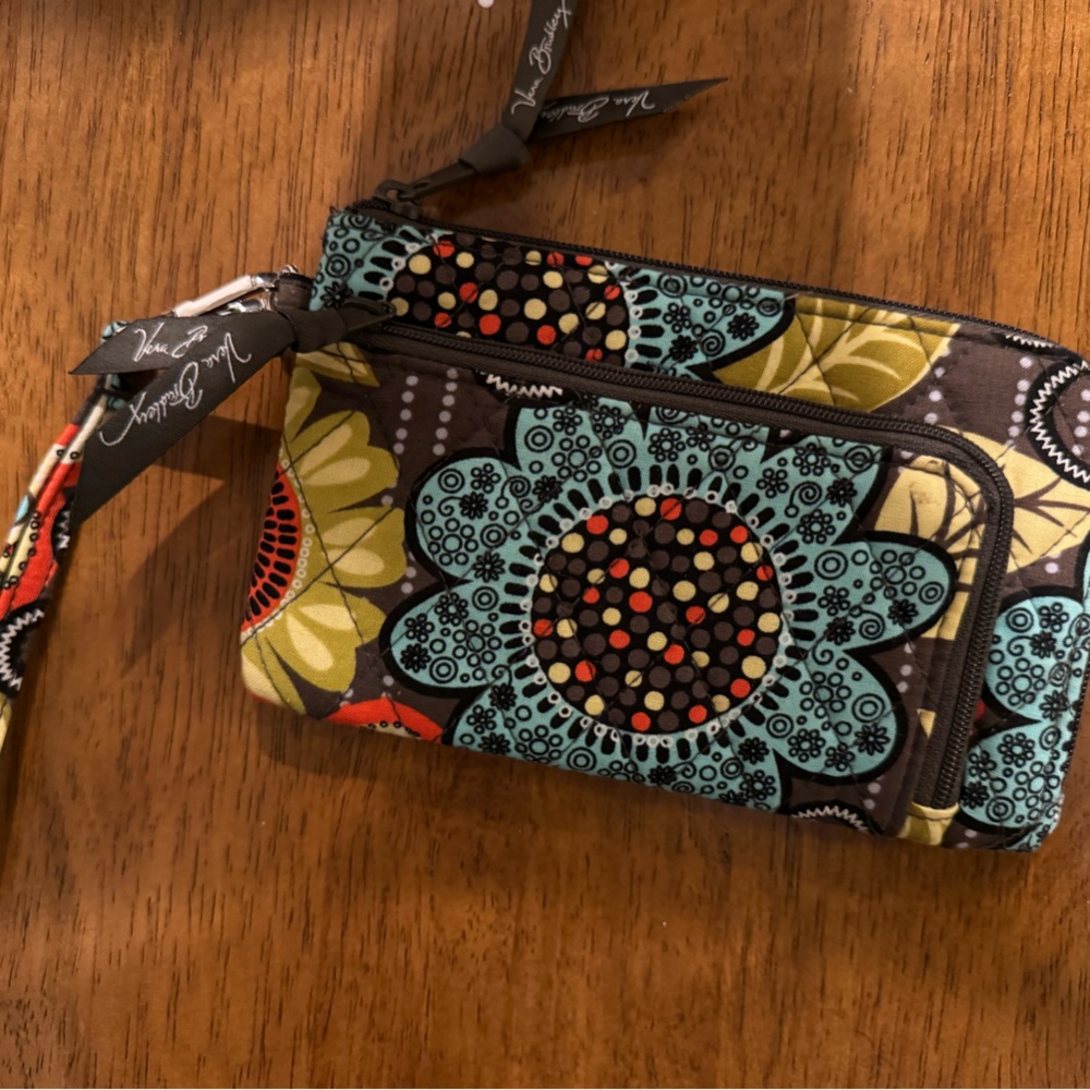 Vera Bradley Floral Wallet/Wristlet